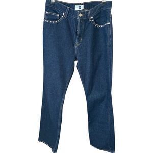 Gap Women’s 10 Dark Blue Studded Bootcut Jeans Denim
